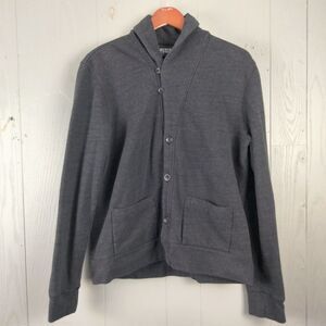 Polo‎ Ralph Lauren Shawl Collar Fleece Cardigan Mens Large Vintage Buttons Up